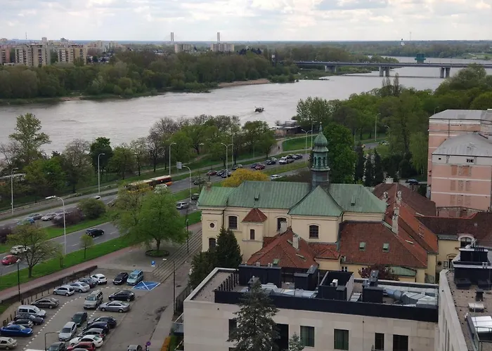 Apartment River Front, Great View From 14Th Floor, Next To Pge Narodowy Stadium, Torwar - By Warsawskyline Apartments